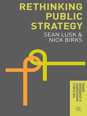 cover image of Rethinking Public Strategy